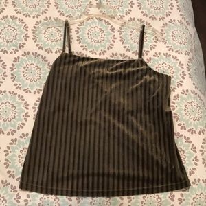 Velvet tank top